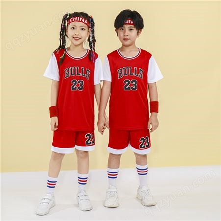 比赛休闲运动速干假两件儿童篮球服套装印号码篮球培训班服定制