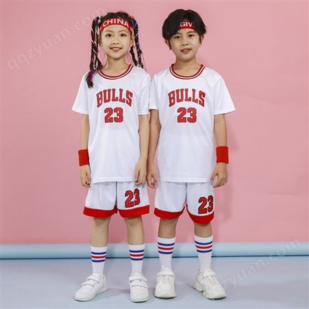比赛休闲运动速干假两件儿童篮球服套装印号码篮球培训班服定制