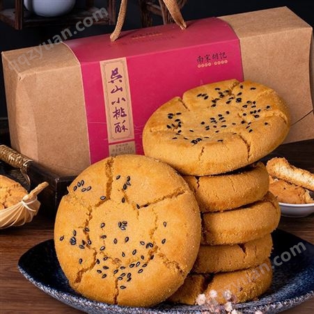 南宋胡记手工老核桃酥饼干杭州特产传统中式糕点心礼盒零食伴手礼