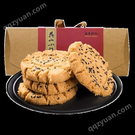 南宋胡记手工老核桃酥饼干杭州特产传统中式糕点心礼盒零食伴手礼
