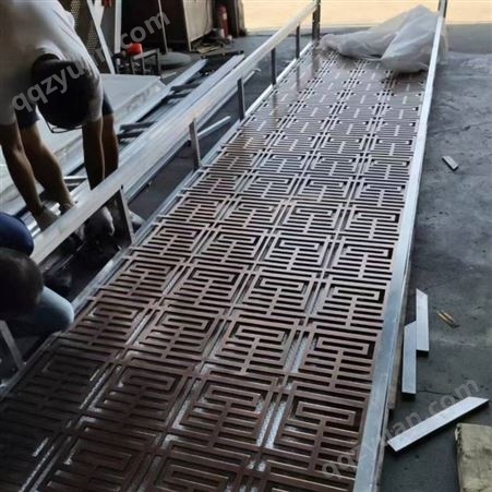 铝板镂空雕花铝板异形切割大型零件切割加工可以做